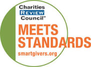 Charities Review Council Meets Standards Logo