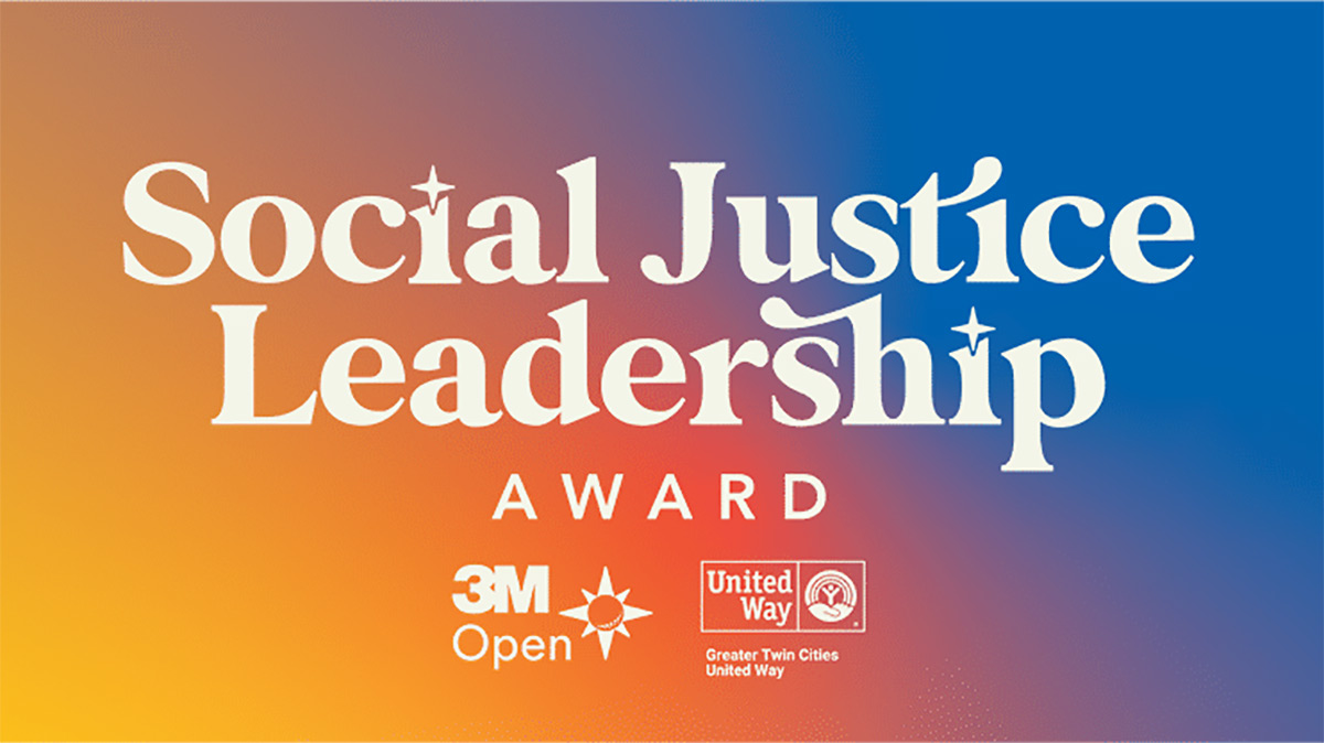 Social Justice Leadership Award Graphic