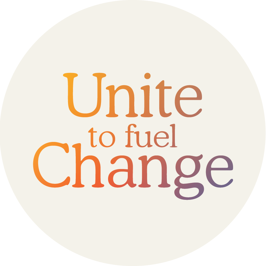 Unite to Fuel Change with Rainbow Logo - Greater Twin Cities United Way
