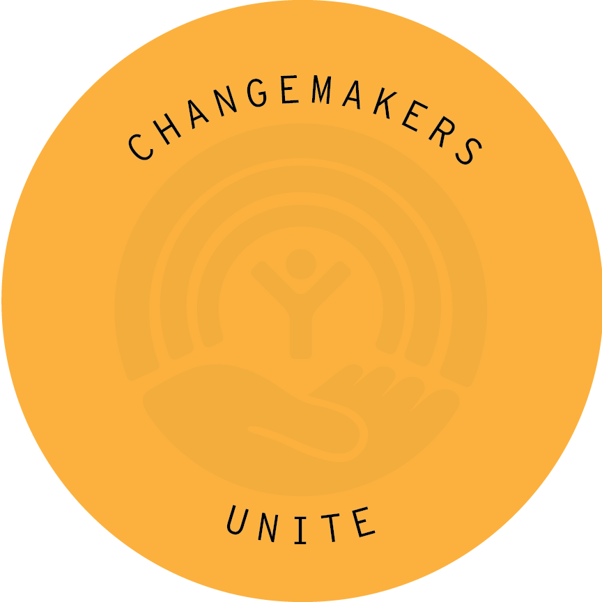 Changemakers Unite Yellow Logo - Greater Twin Cities United Way