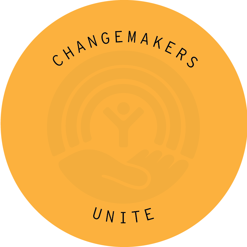 Changemakers Unite Yellow Logo - Greater Twin Cities United Way