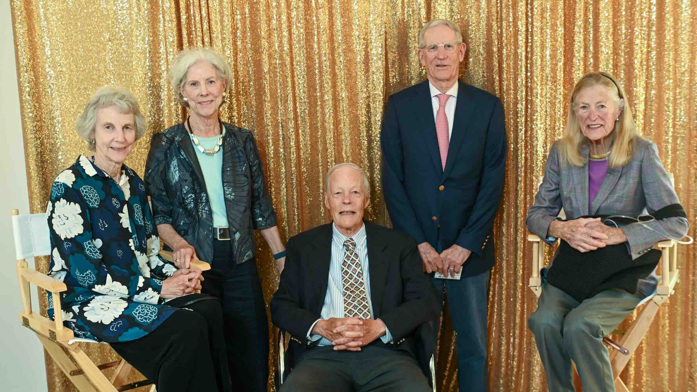 From left to right: Eleanor Winston, Mary Crosby Dolan, Fred Winston, David Crosby, Ellie Crosby