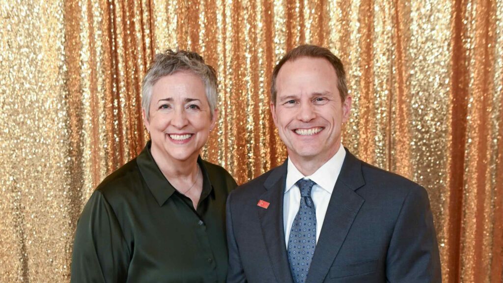 RANI MURDOCH ZAPPA AND JIM ZAPPA RECEIVE EXCELLENCE IN COMMUNITY SERVICE AWARD